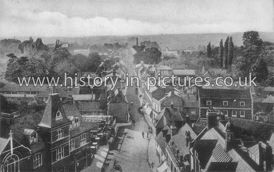 General View, Waltham Abbey, Essex. c.1915